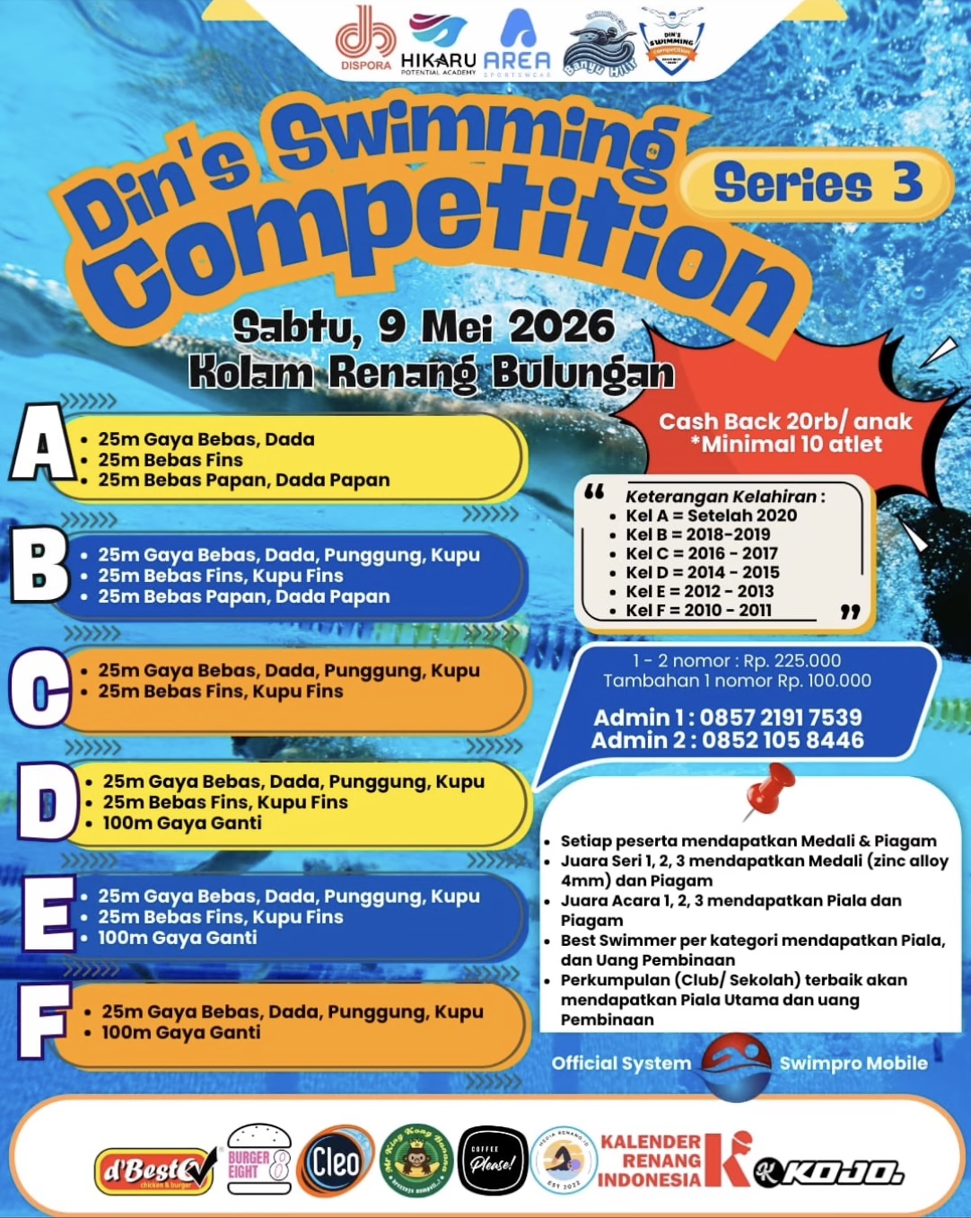 DIN'S Swimming Competition Series-3